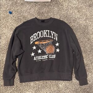 Brooklyn Athletic Club Men's Black Sweater